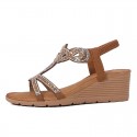 Bohemian New Fashion Rhinestone Sandals Korean Style