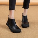 Vintage Womens Boots With Soft Soles For Comfort Casual Style And Versatile Wear
