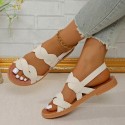 Woven Fashion Flat Summer Shoes Women