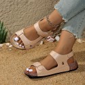 Women's Fashion Plus-Size Thick-Soled Wedge Sandals