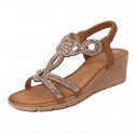 Bohemian New Fashion Rhinestone Sandals Korean Style