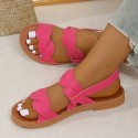 Woven Fashion Flat Summer Shoes Women