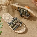 Ethnic Style Beach Summer Fashion Comfortable Holiday Slippers