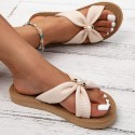 New Fashion Flat Sandals Summer Open Toed Light French Women's Beach Shoes