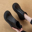 Vintage Womens Boots With Soft Soles For Comfort Casual Style And Versatile Wear