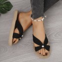 New Fashion Flat Sandals Summer Open Toed Light French Women's Beach Shoes