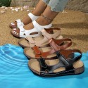 Women's Fashion Plus-Size Thick-Soled Wedge Sandals
