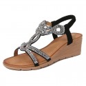 Bohemian New Fashion Rhinestone Sandals Korean Style