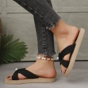 New Fashion Flat Sandals Summer Open Toed Light French Women's Beach Shoes