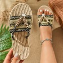 Ethnic Style Beach Summer Fashion Comfortable Holiday Slippers